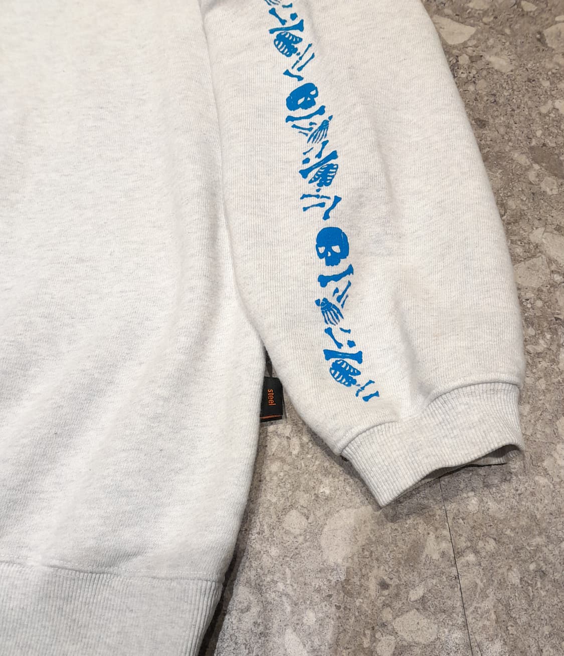 💥스틸휠즈 본 스웻셔츠 에쉬그레이 (L) 상품이미지5