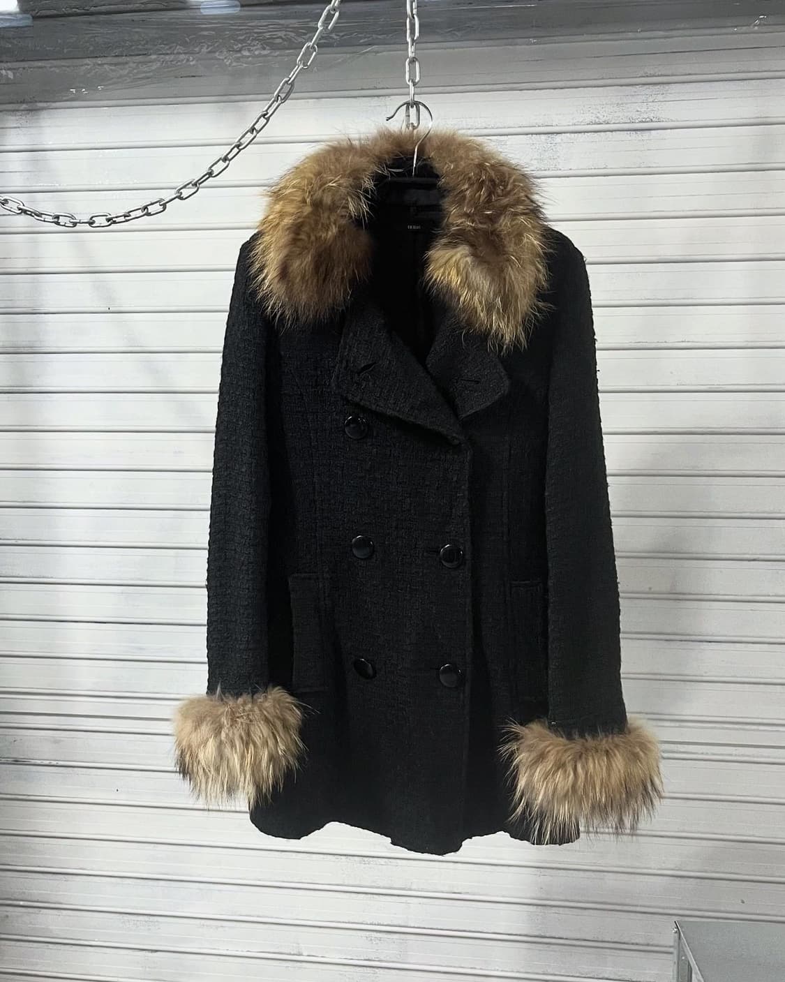 Duras fur double coat 상품이미지1
