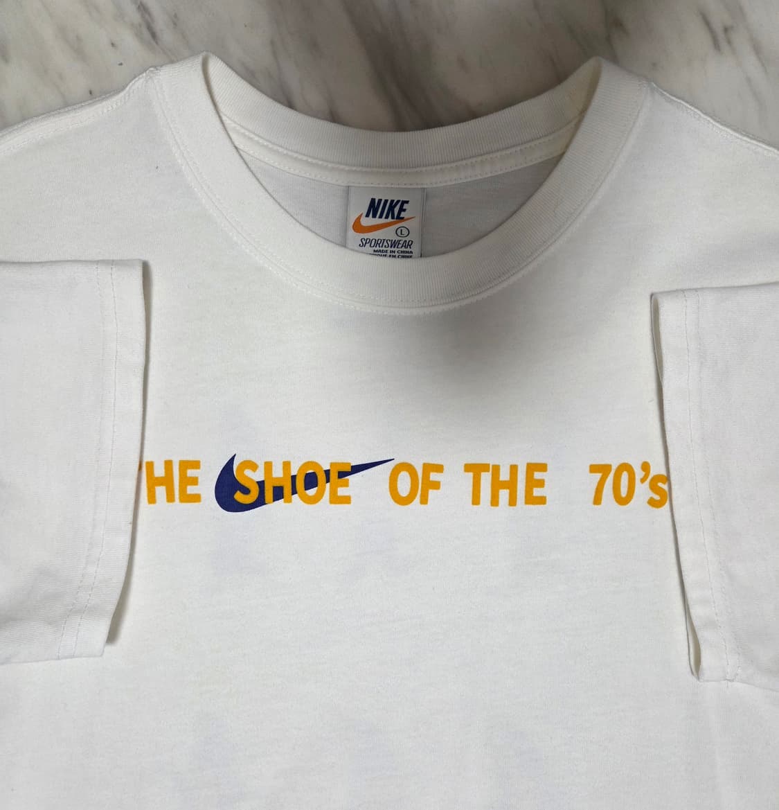 나이키 그래픽 화이트 반팔티  상품이미지4