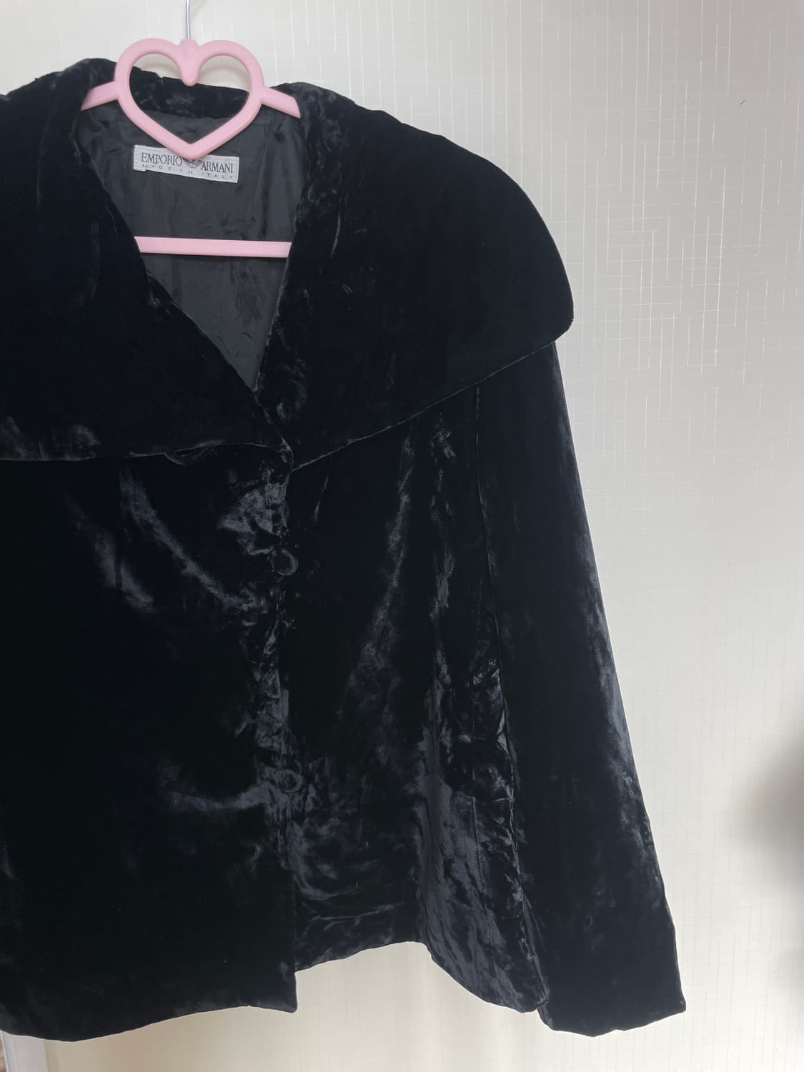 엠포리오 알마니 여성 벨벳 자켓 상품이미지6