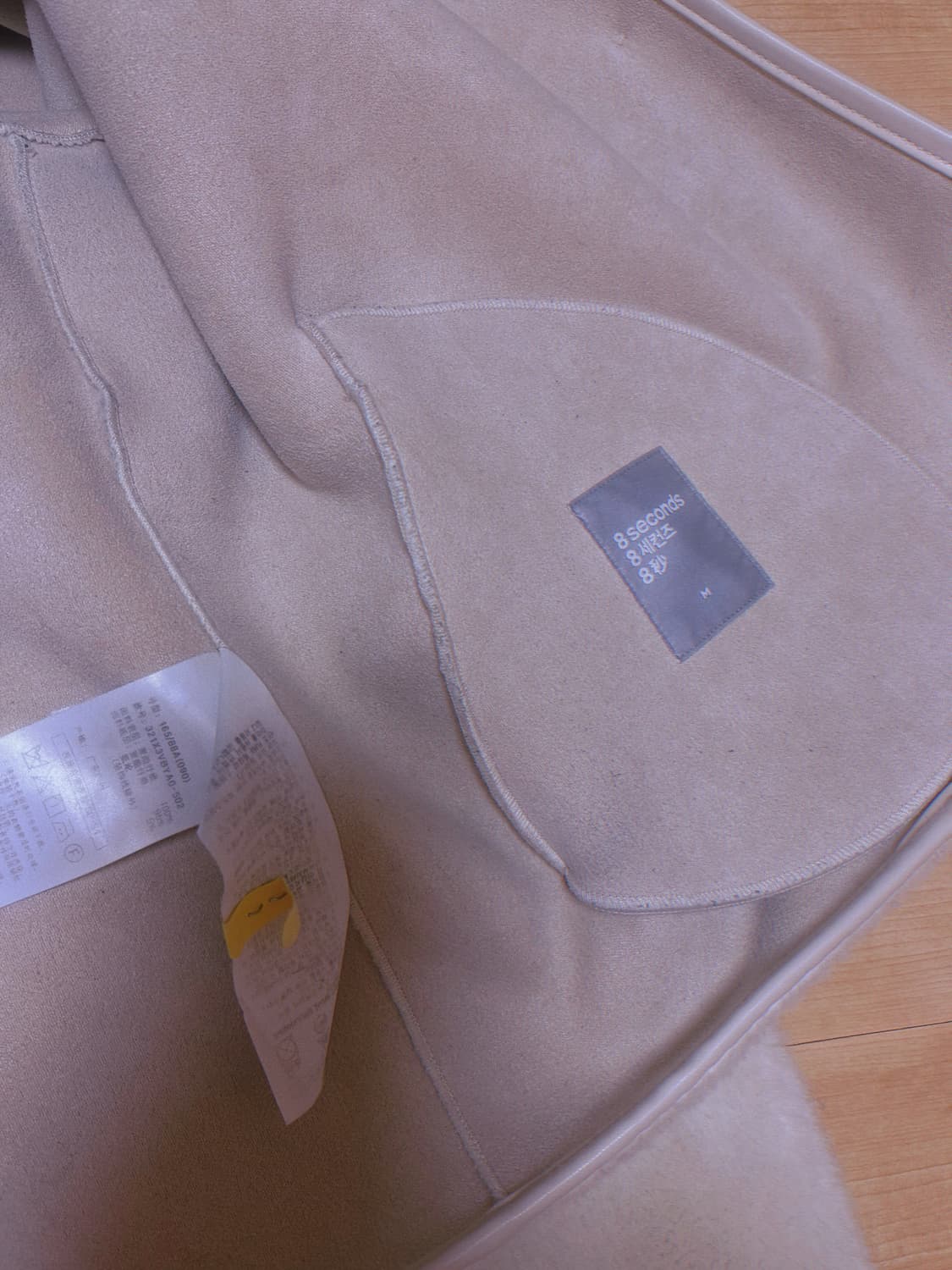 (정가 26만원)에비수 오리털 퍼플 숏패딩(새상품) 상품이미지6