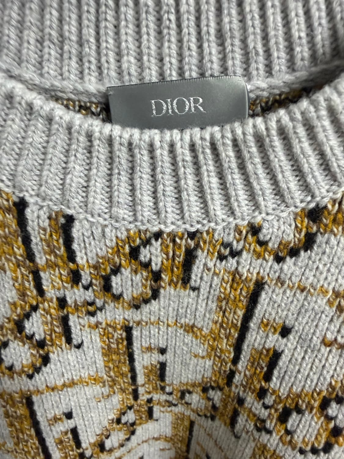 [최저가] 디올 오블리크 자카드 니트 스웨터 상품이미지3