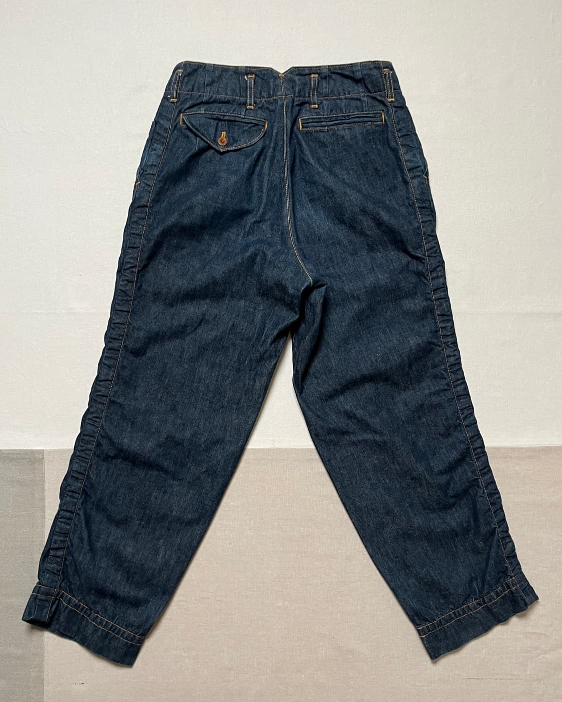 Kolor 데님 퍼커링 팬츠 컬러 denim  상품이미지3