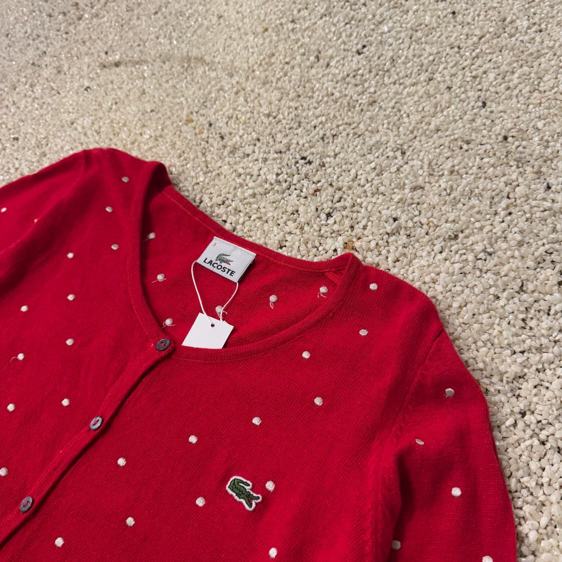 라코스테 긴팔 가디건 ⭐️272 상품이미지2