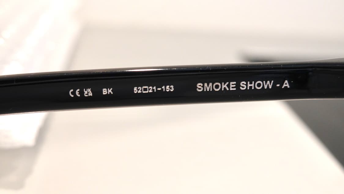 크롬하츠안경 스모크쇼 블랙/실버 상품이미지9