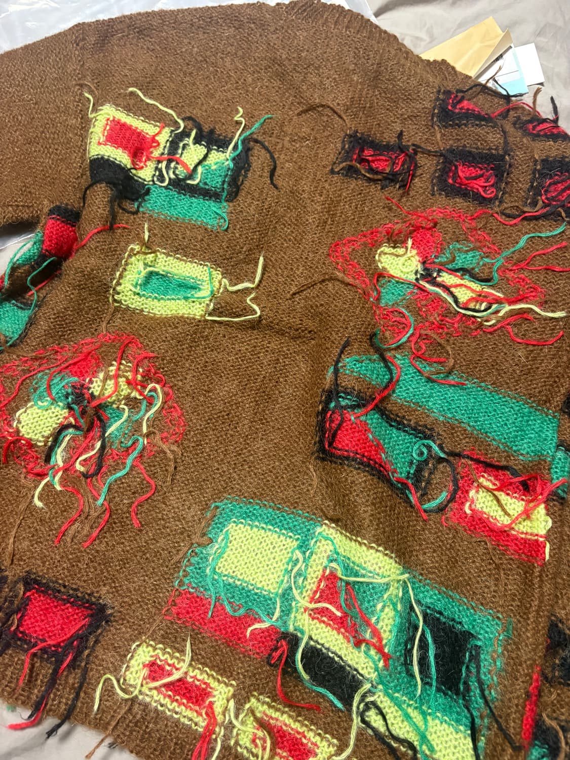 (새상품) 앤더슨벨 빌리지 인타르시아 가디건  xl 상품이미지2