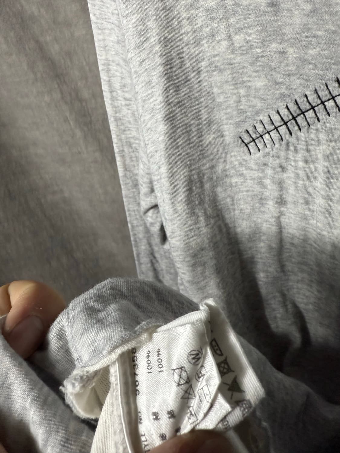 thom/krom 3/4 Stitch Detail Long Tee  상품이미지10