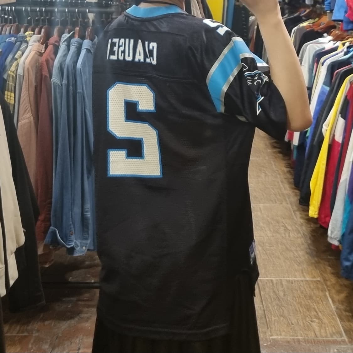 [Hi] NFL 풋볼져지 반팔티 블랙 상품이미지5