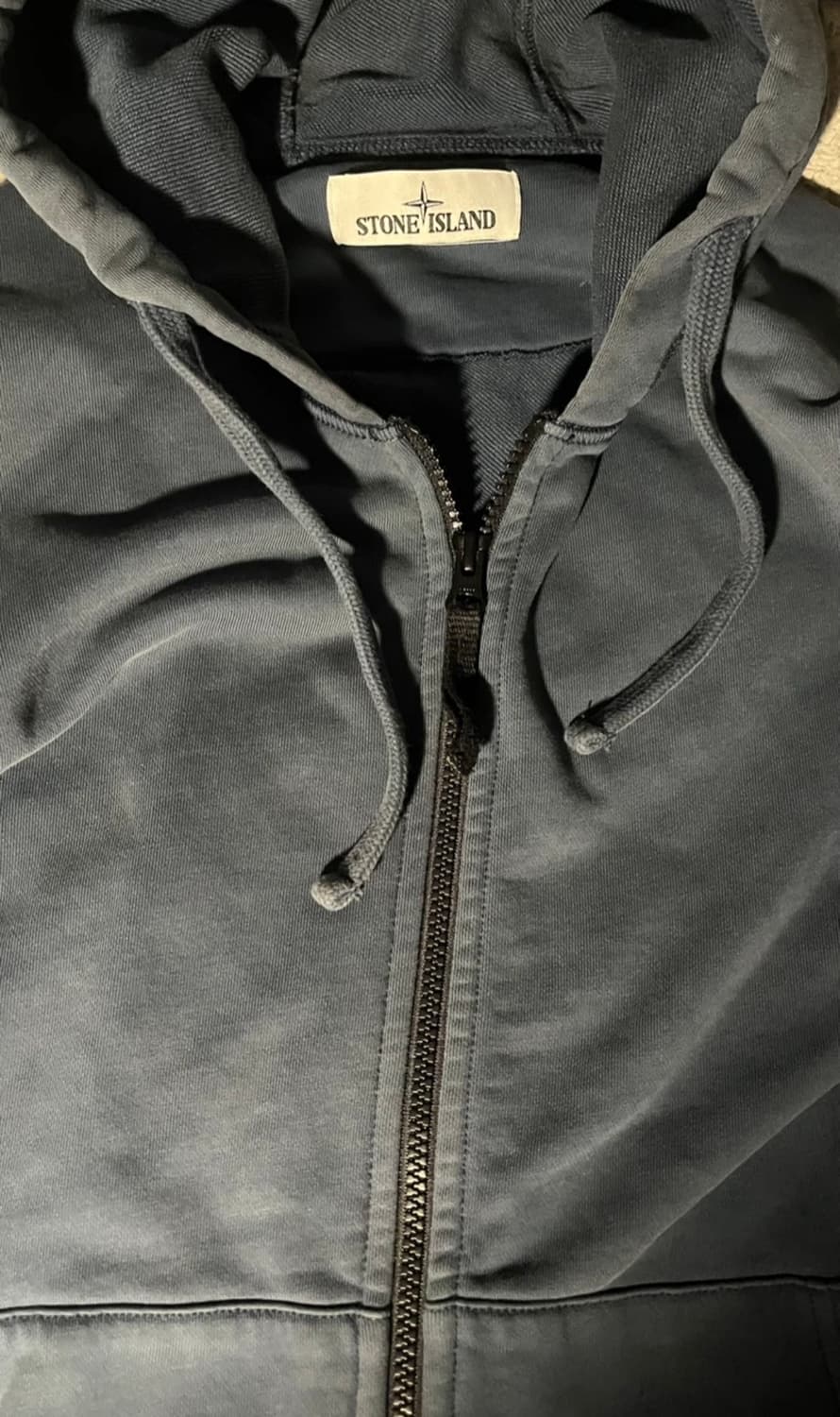 [M]20SS 스톤아일랜드 네이비 후드집업 상품이미지3