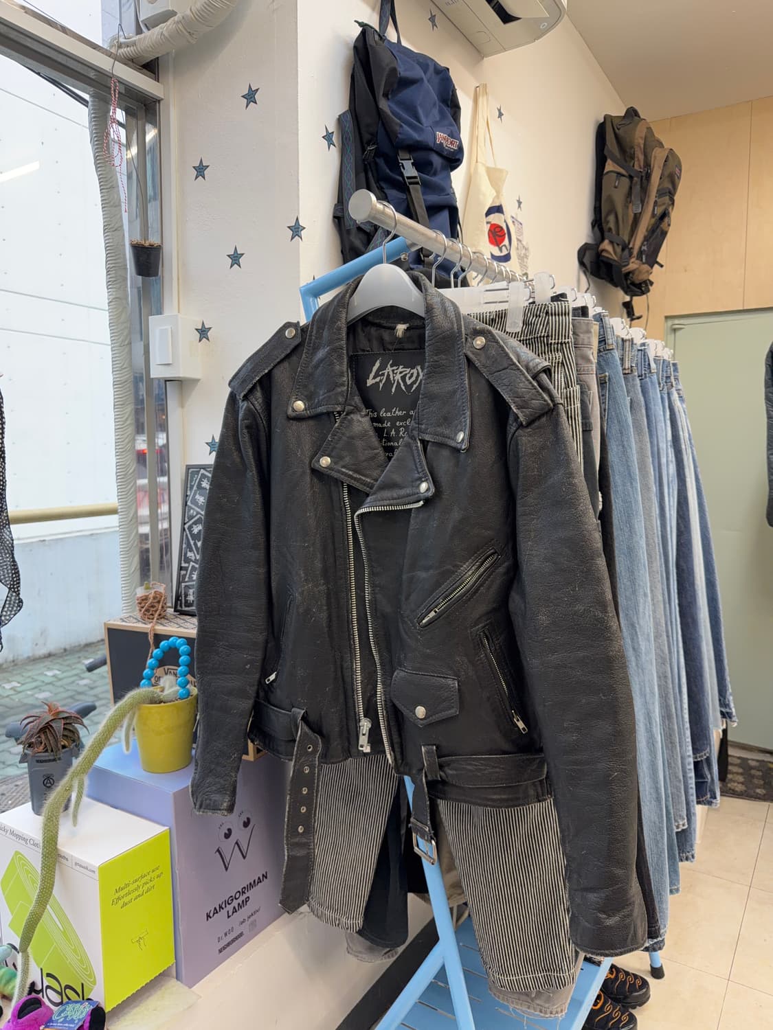 80s LA Roxx double rider jacket 상품이미지2