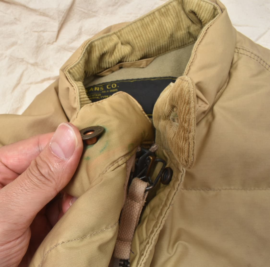 폴로진스코 덕다운  오리털 패딩 조끼 베스트 L 상품이미지8