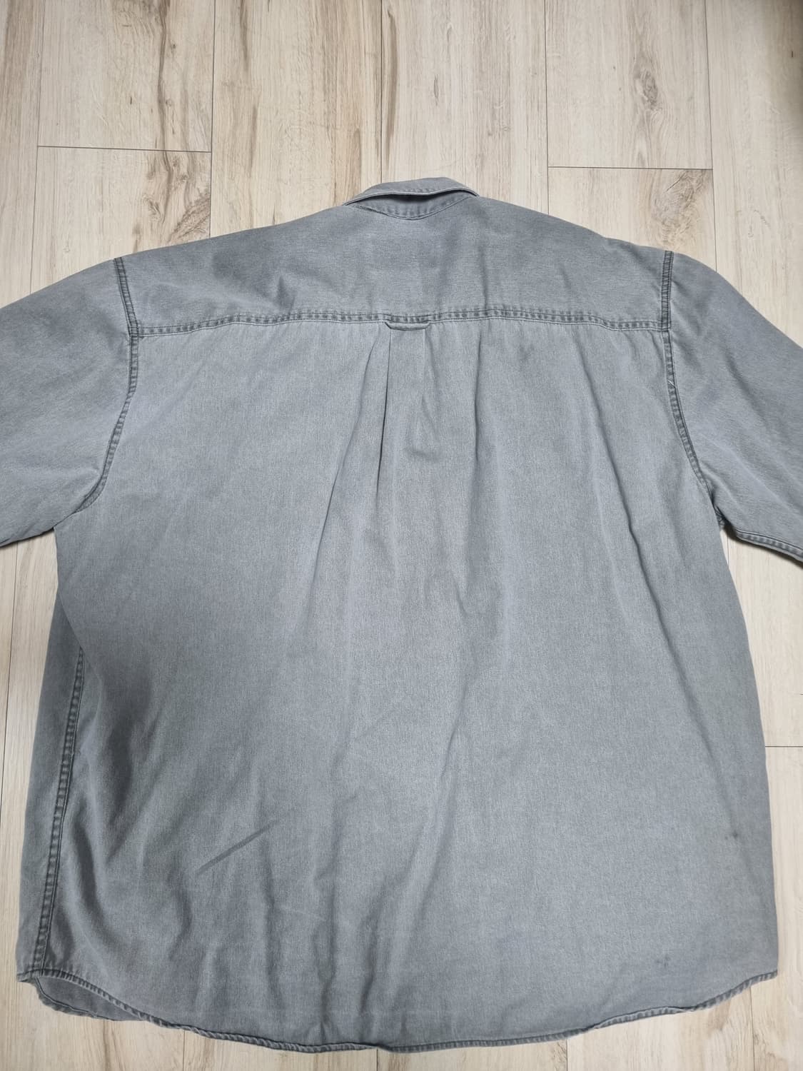 칼하트 반팔 그레이 워크셔츠 (XXXL) 상품이미지3