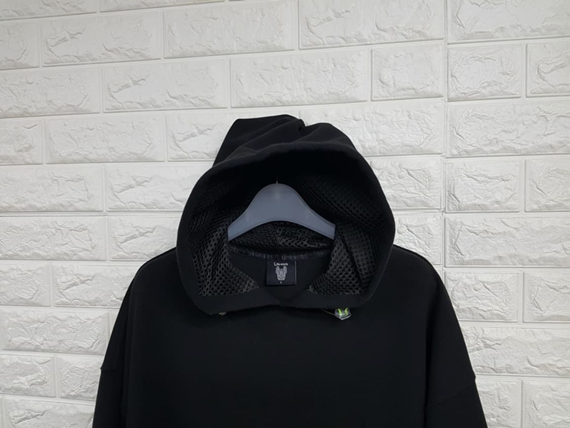 라이프워크 후드 반팔티 남여공용 오버핏 (남성100-105 여성88) 상품이미지3