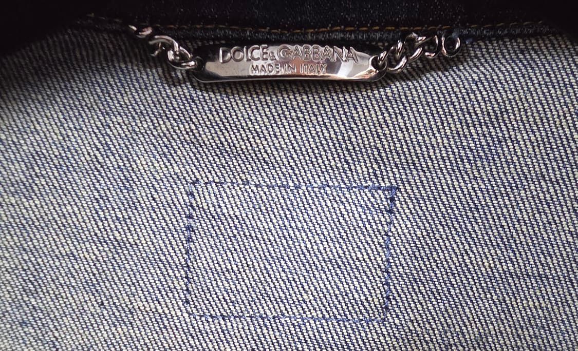 돌체앤가바나 데님 청자켓 트러커 46 사이즈!!! 상품이미지4