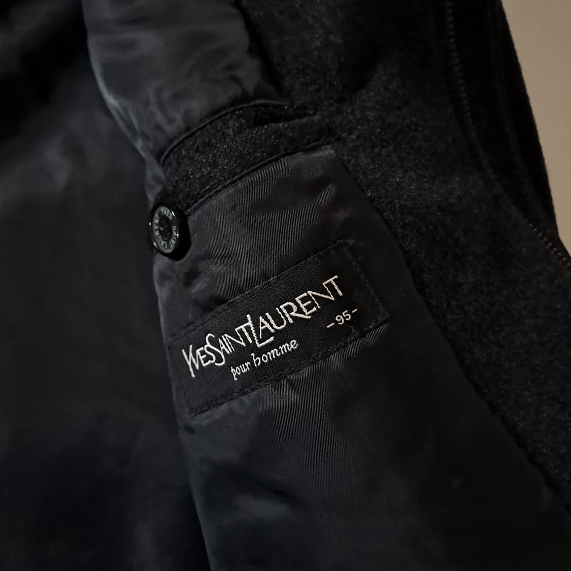 (택포) YSL 입생로랑 집업 울자켓 95 B752 상품이미지9