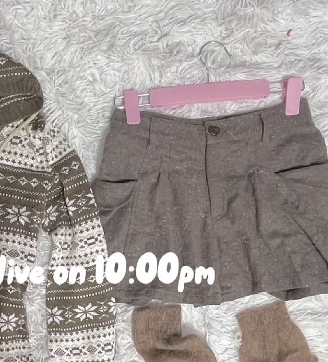 Jpn위드마이모리빈티지 라떼갸루 반바지 숏팬츠 브라운  상품이미지1