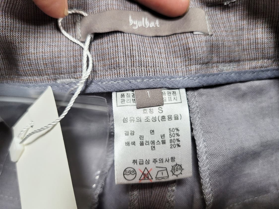 비엘비티(BLBT) 별밭양품점 린넨 하프팬츠 55 새상품 상품이미지9