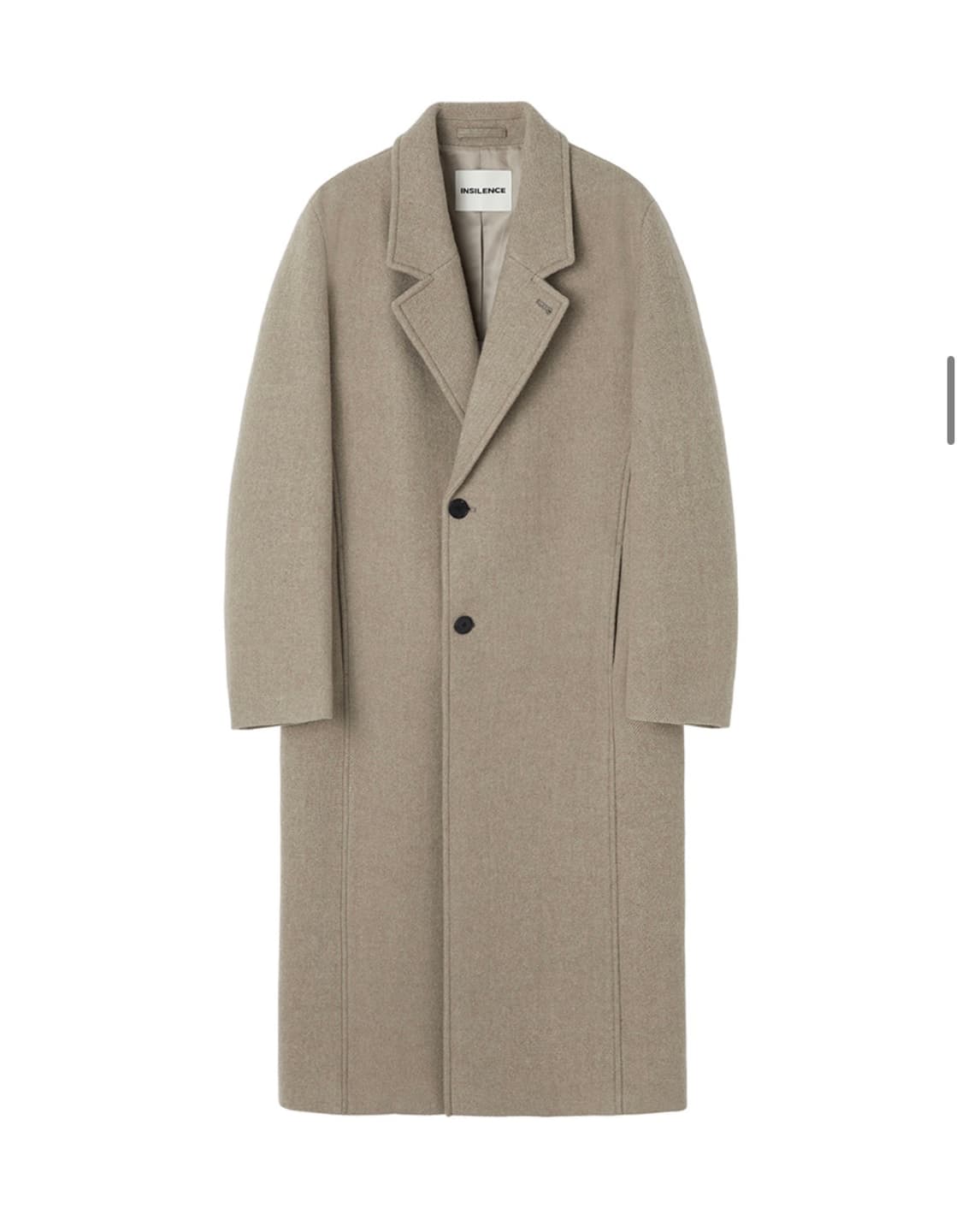 인사일런스 알파타 스티치 라인코트 M 상품이미지1