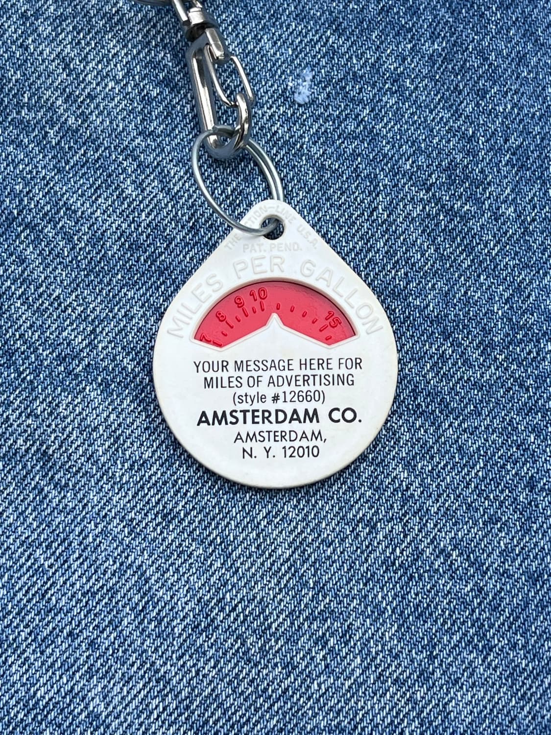 USA Made MPG Calculator Keychain 상품이미지1