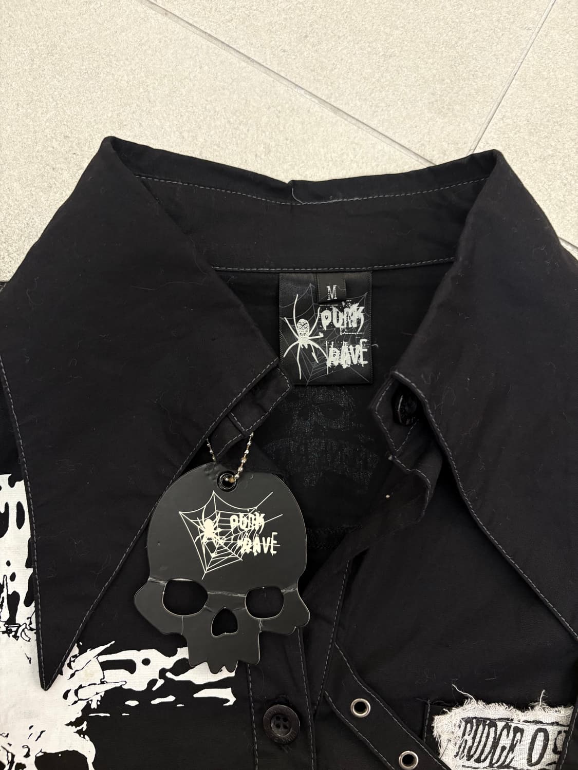 펑크 레이브 셔츠 상품이미지8