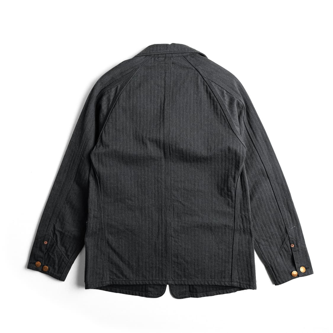 스튜디오다치산 4431 40사이즈 미스터 레일로드 헤링본 데님자켓 상품이미지9