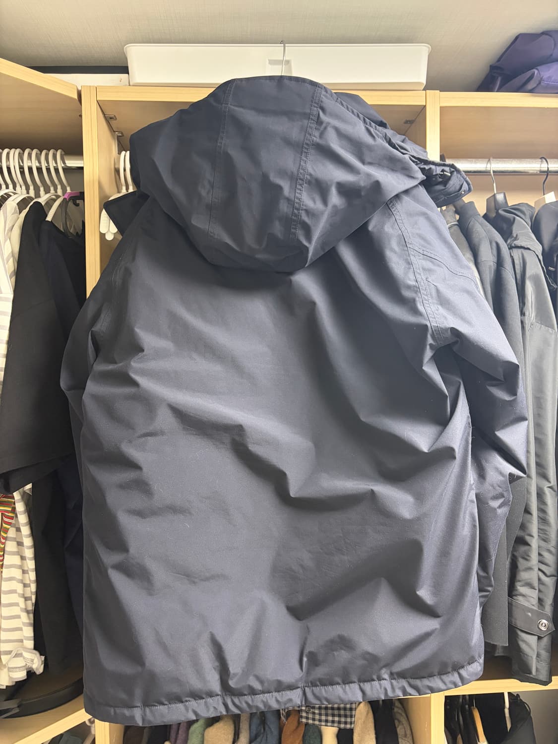 나나미카 고어텍스 다운 코트 네이비 XL 사이즈 상품이미지2