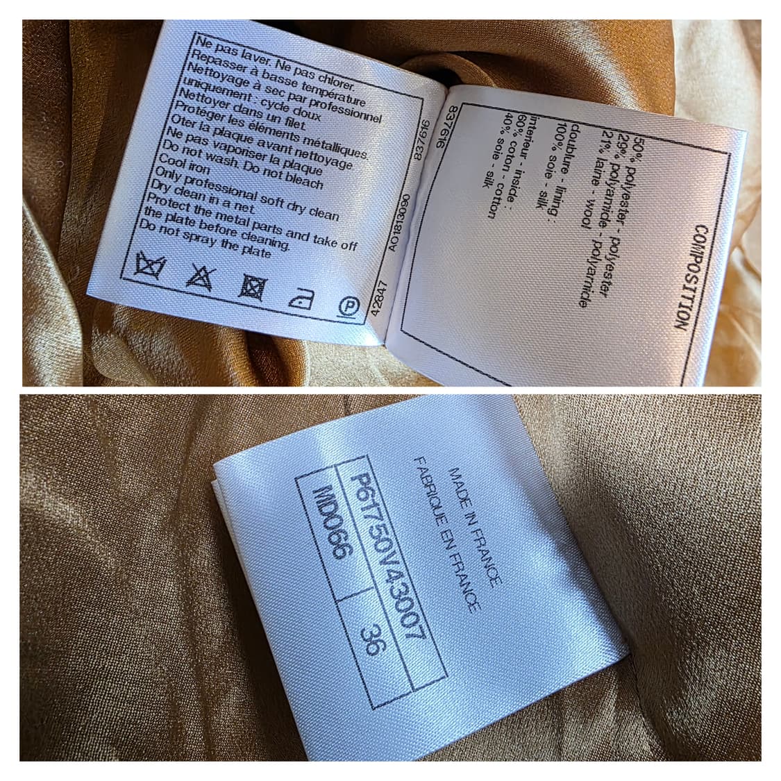 (새상품) 샤넬 프리폴 파리 컬렉션 자켓 / 명품감정서 첨부 / 36 상품이미지10