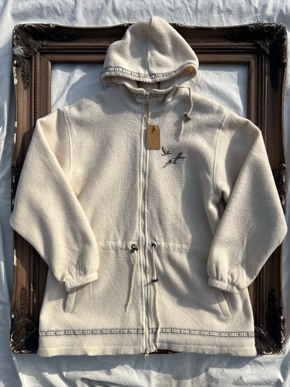 클래식 체크 집업 플리스 자켓 상품이미지1