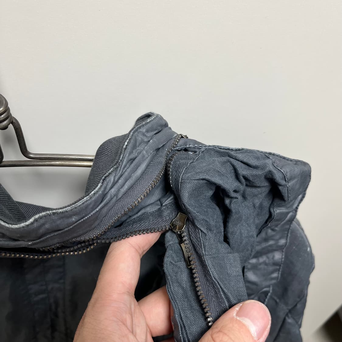 트랜짓 린넨 코티드 자켓 상품이미지7