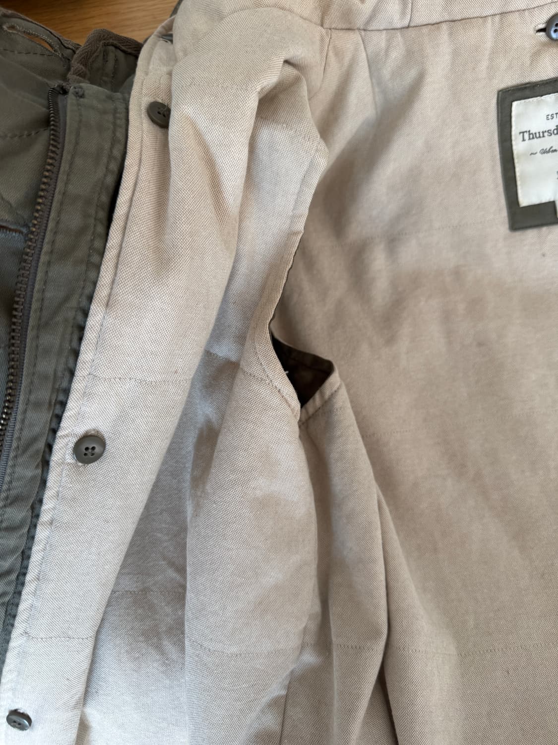 써스데이아일랜드(Thursday Island) 피쉬테일 야상 상품이미지8