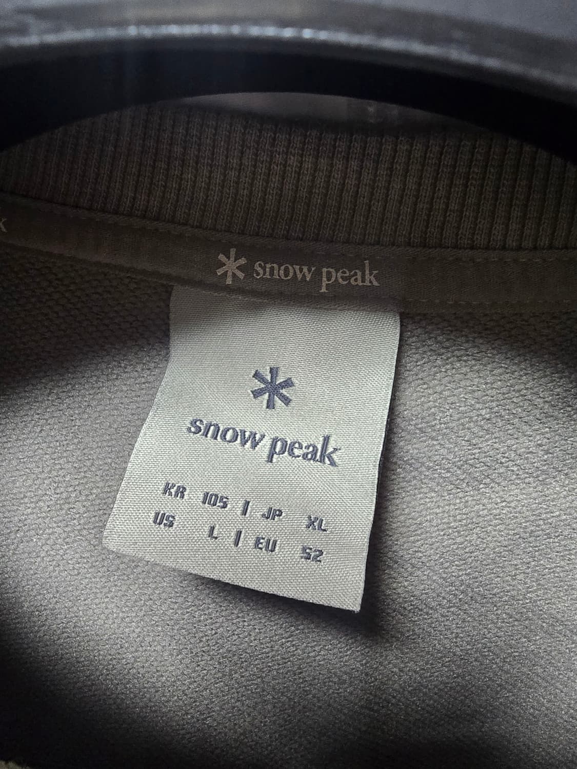 스노우피크 맨투맨 상품이미지3