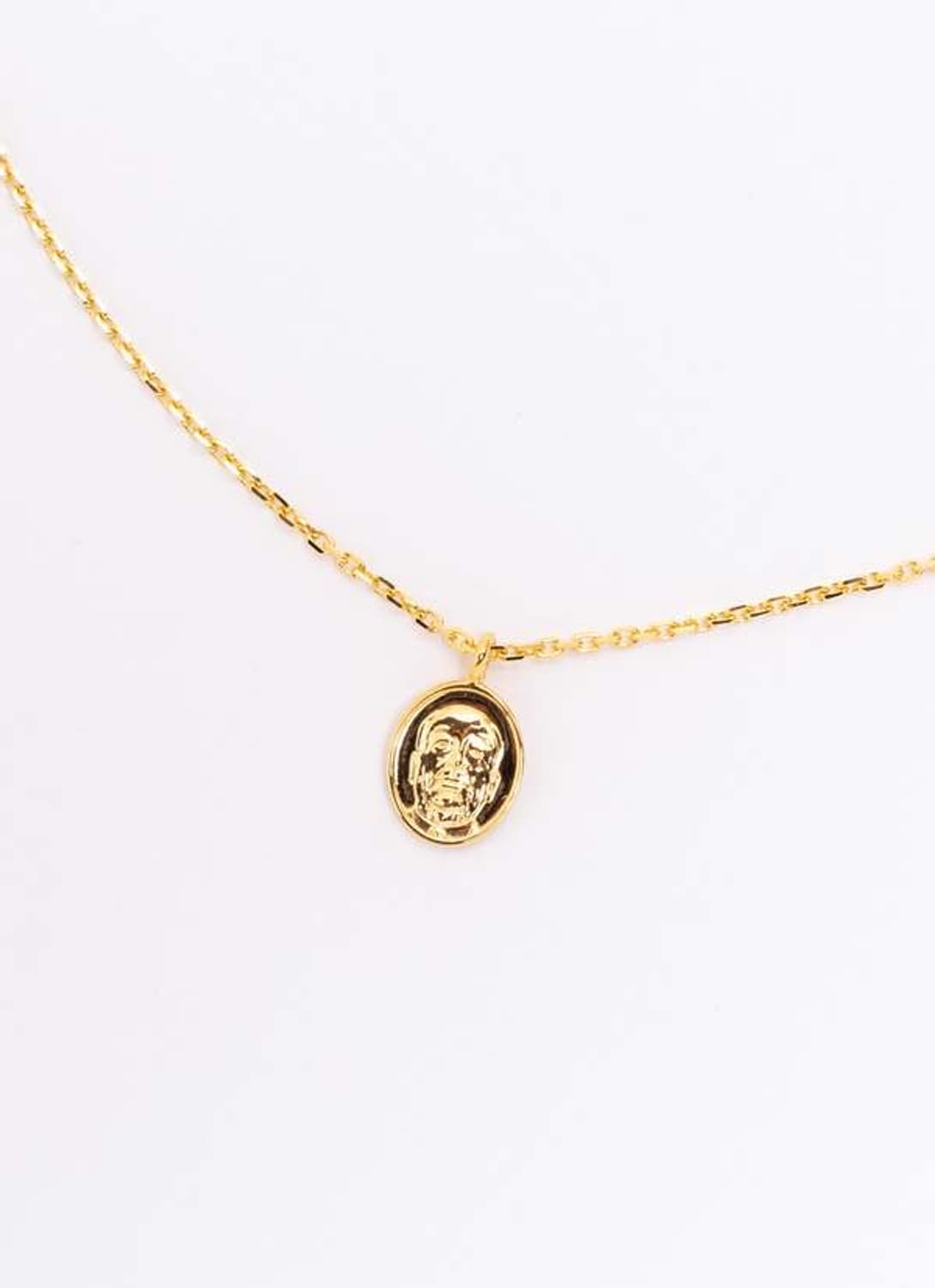 언더커버 undercover 히치콕 펜던트 목걸이 골드 새상품 상품이미지3