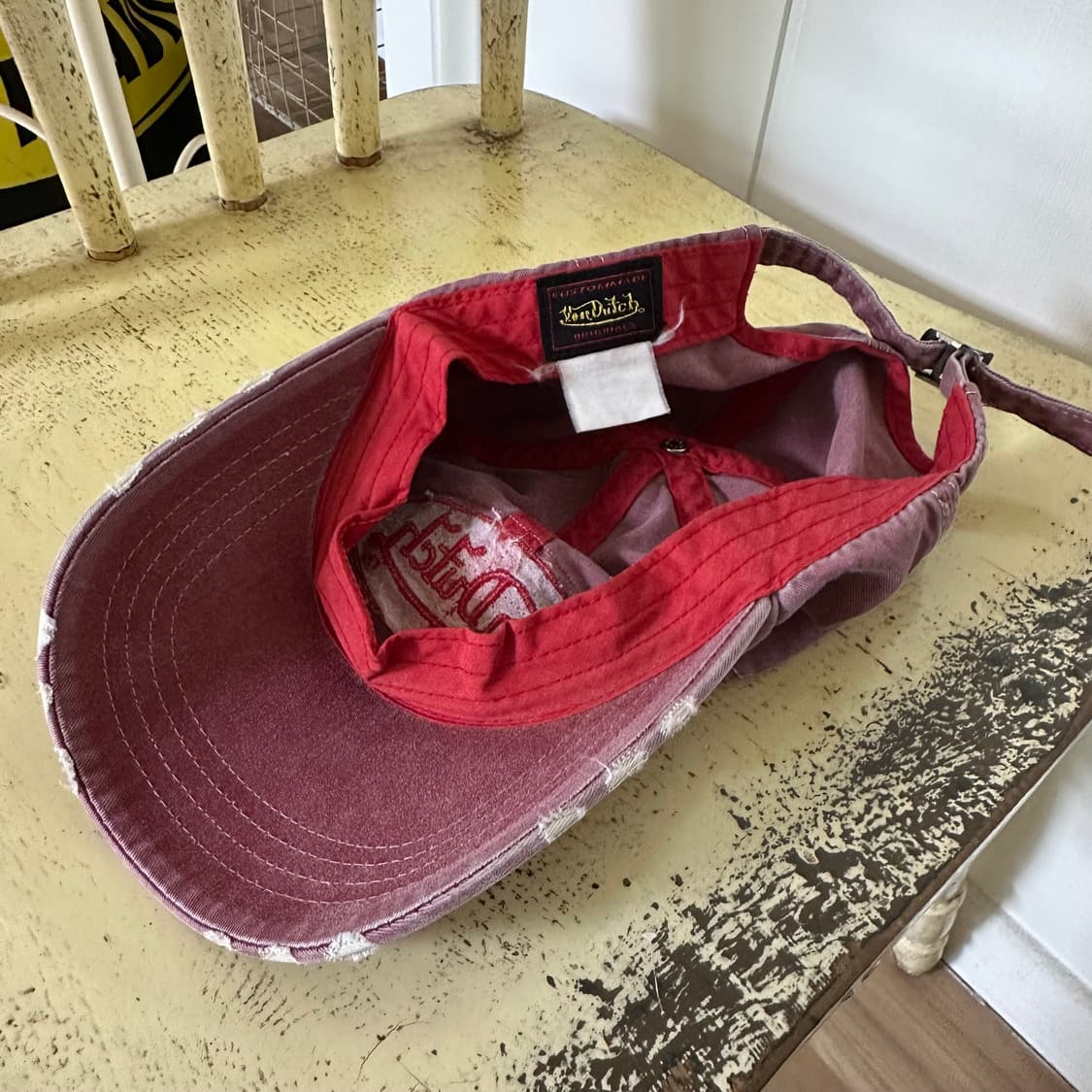 Free 빈티지 본더치 볼캡 상품이미지4