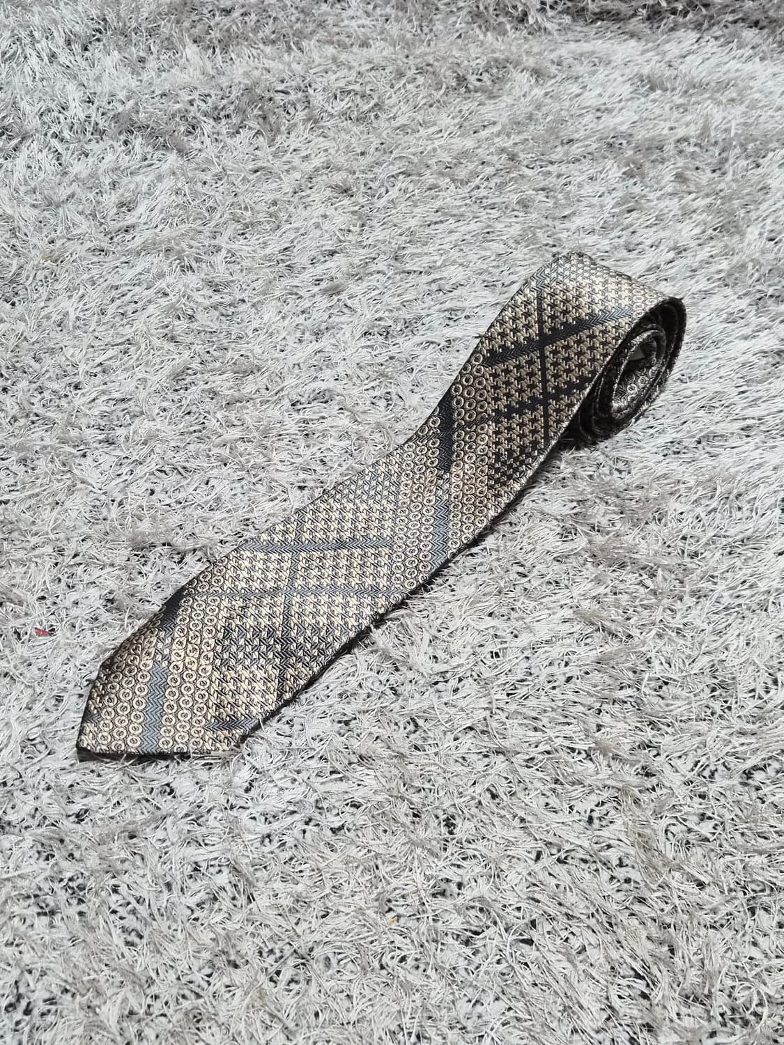 도미니크프랑스 하운드투스 패턴 넥타이 Free - N71 상품이미지1