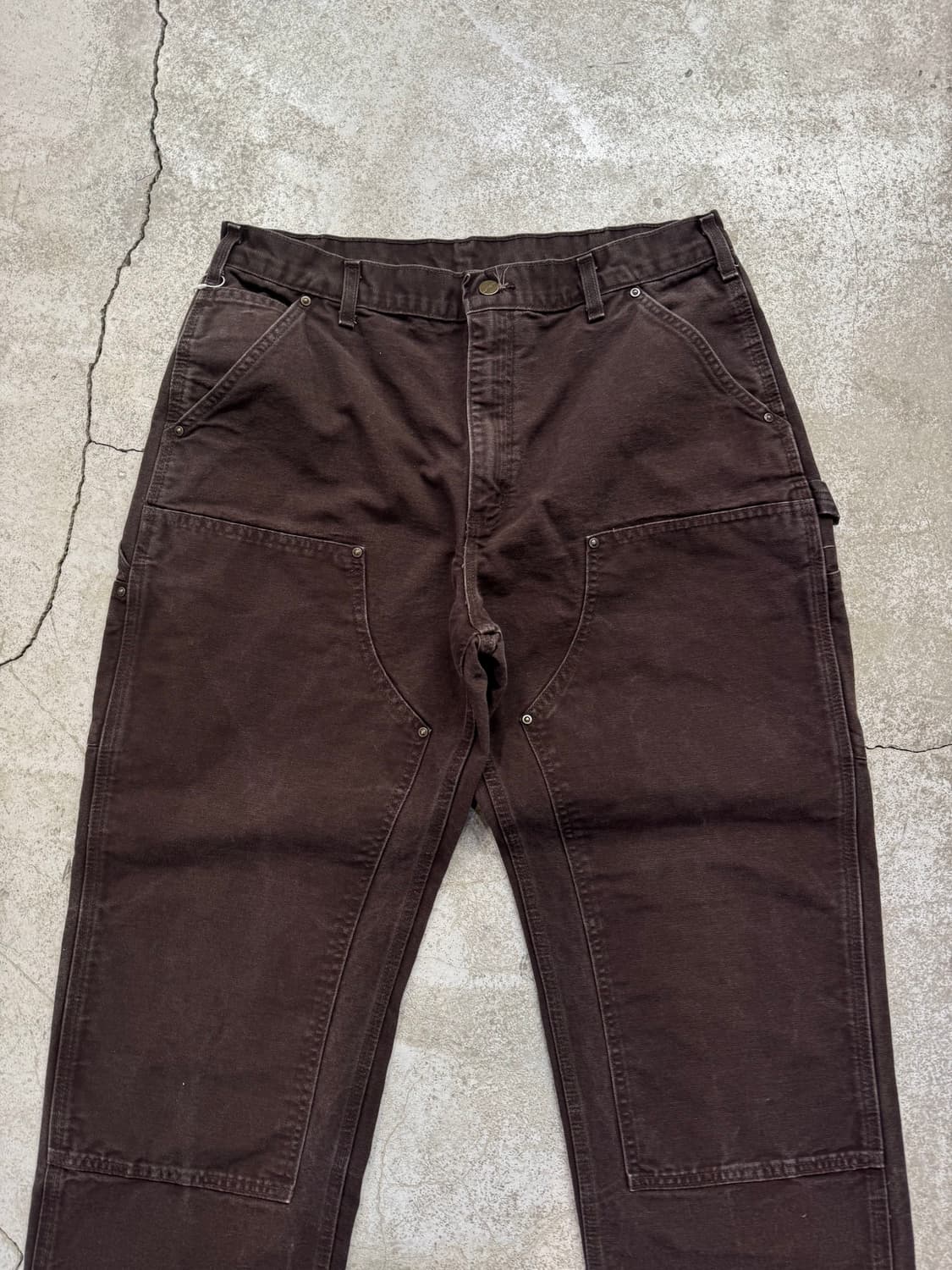 칼하트 B136 DKB 더블니 워크팬츠 상품이미지3