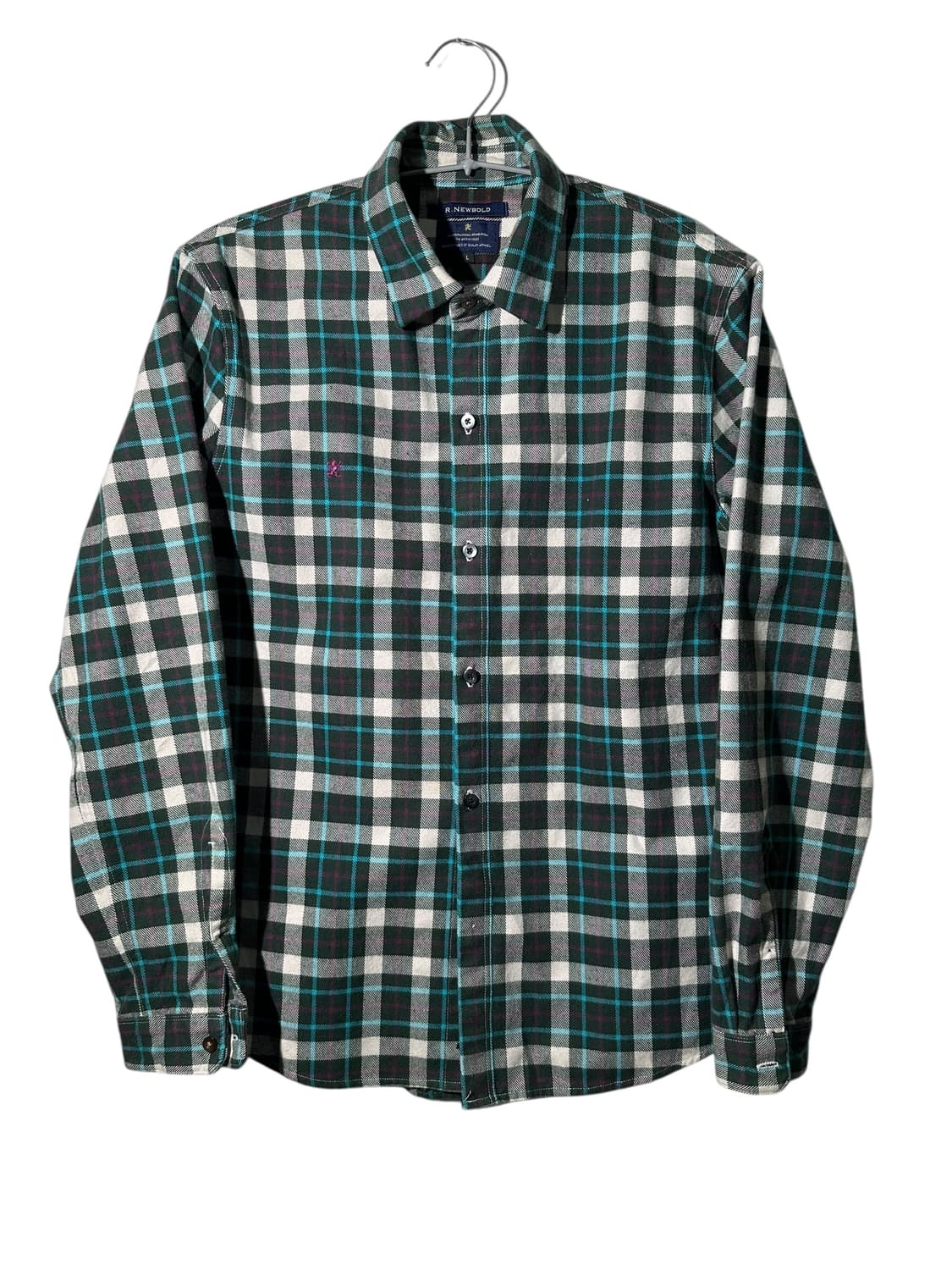r newbold 알뉴볼드 체크 셔츠 상품이미지1