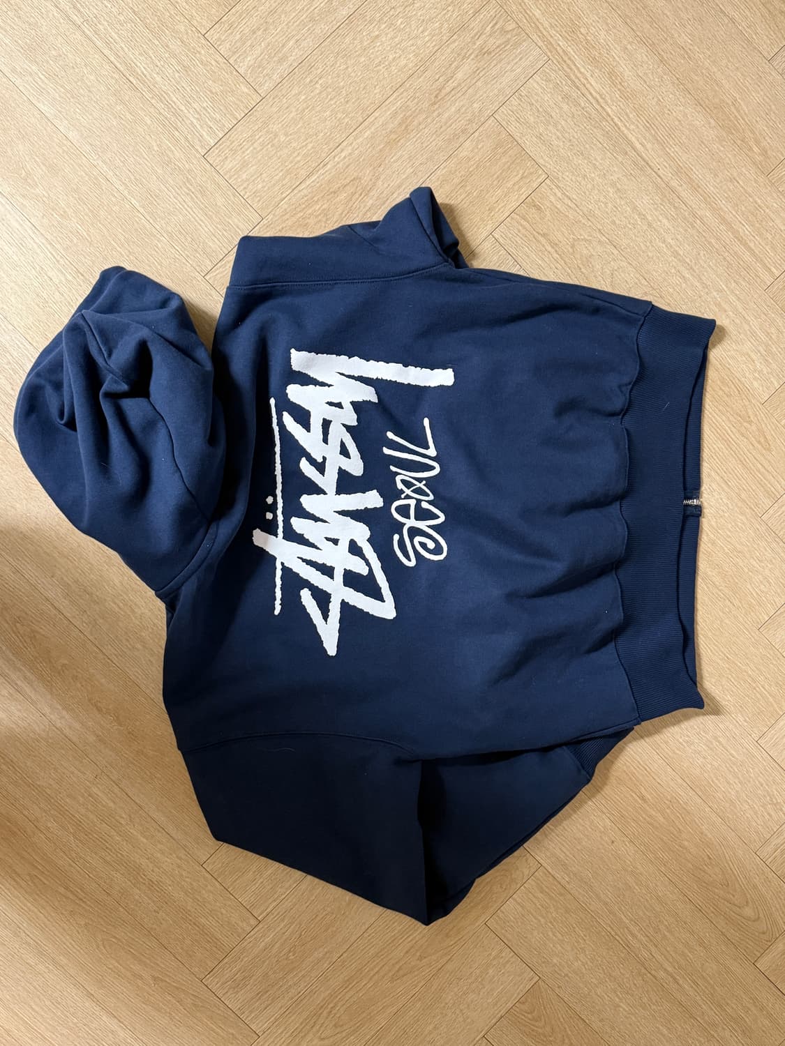 급처)스투시 서울 챕터 후드집업 상품이미지2