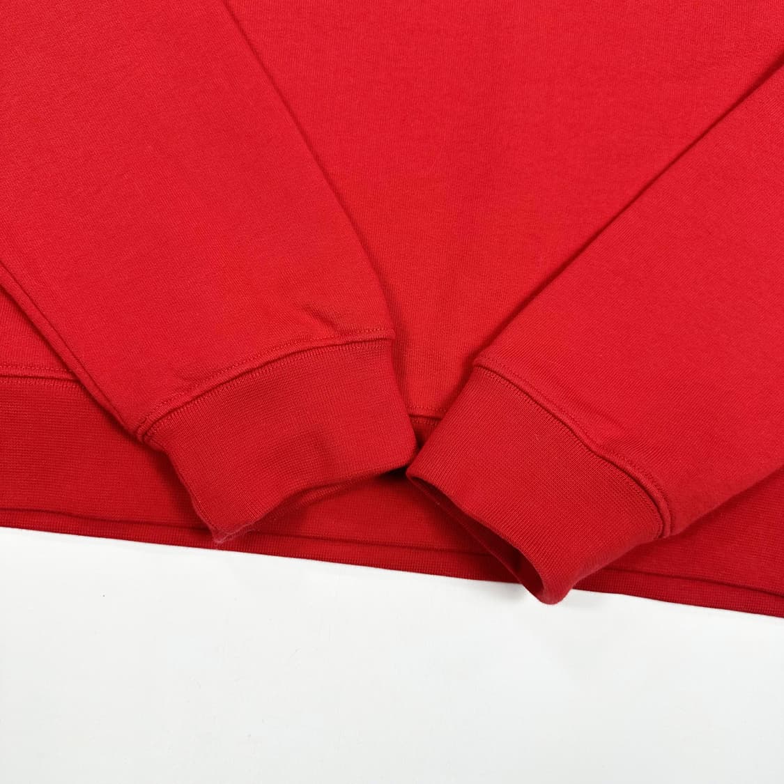 MSGM 밀라노 스펠아웃 맨투맨 스웻셔츠 레드 XL 상품이미지4