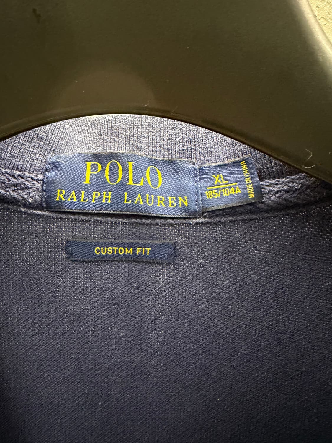 폴로 랄프로렌 네이비 커스텀핏 XL 상품이미지4