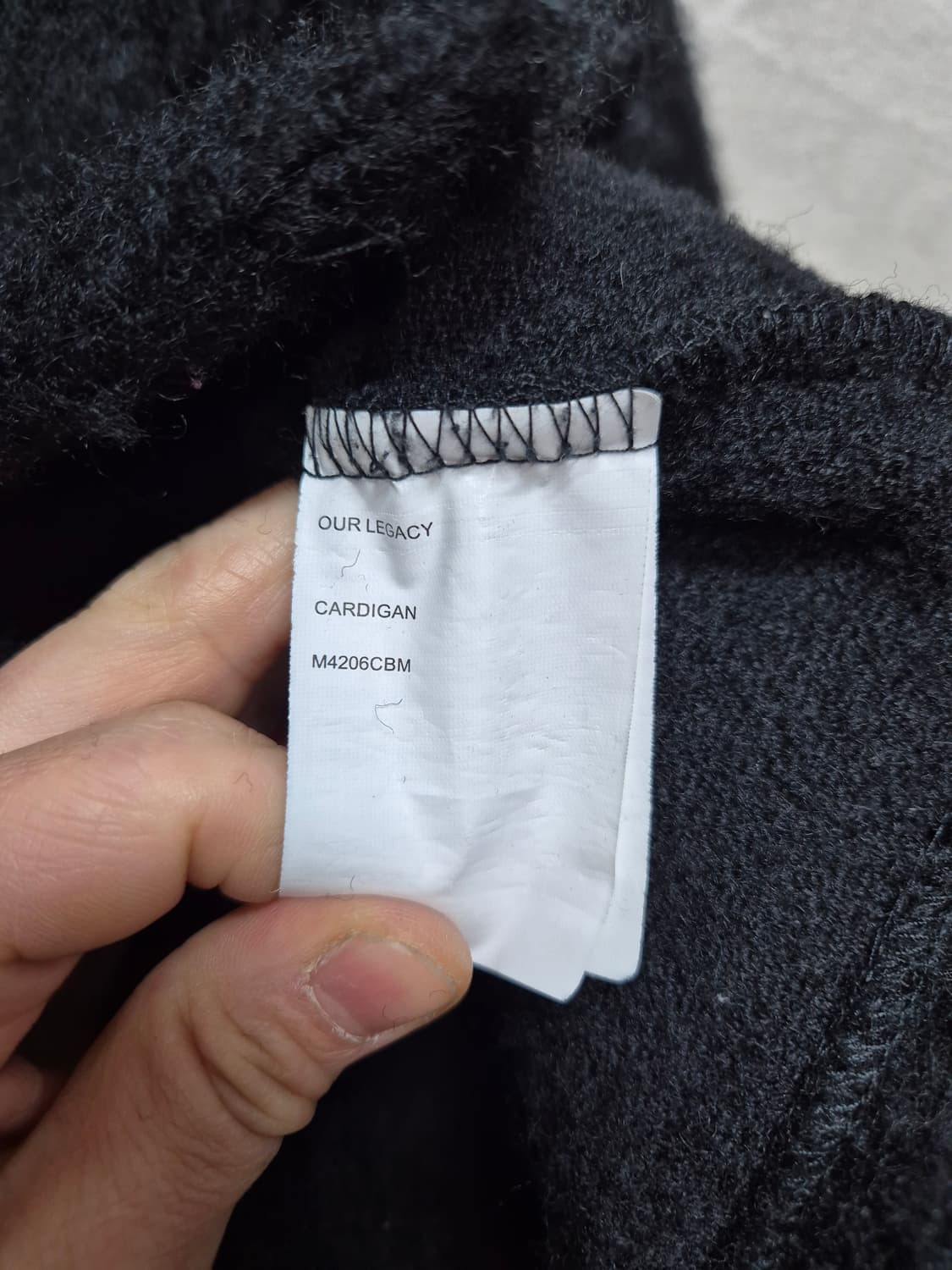 아워 레가시 모헤어 가디건 상품이미지3