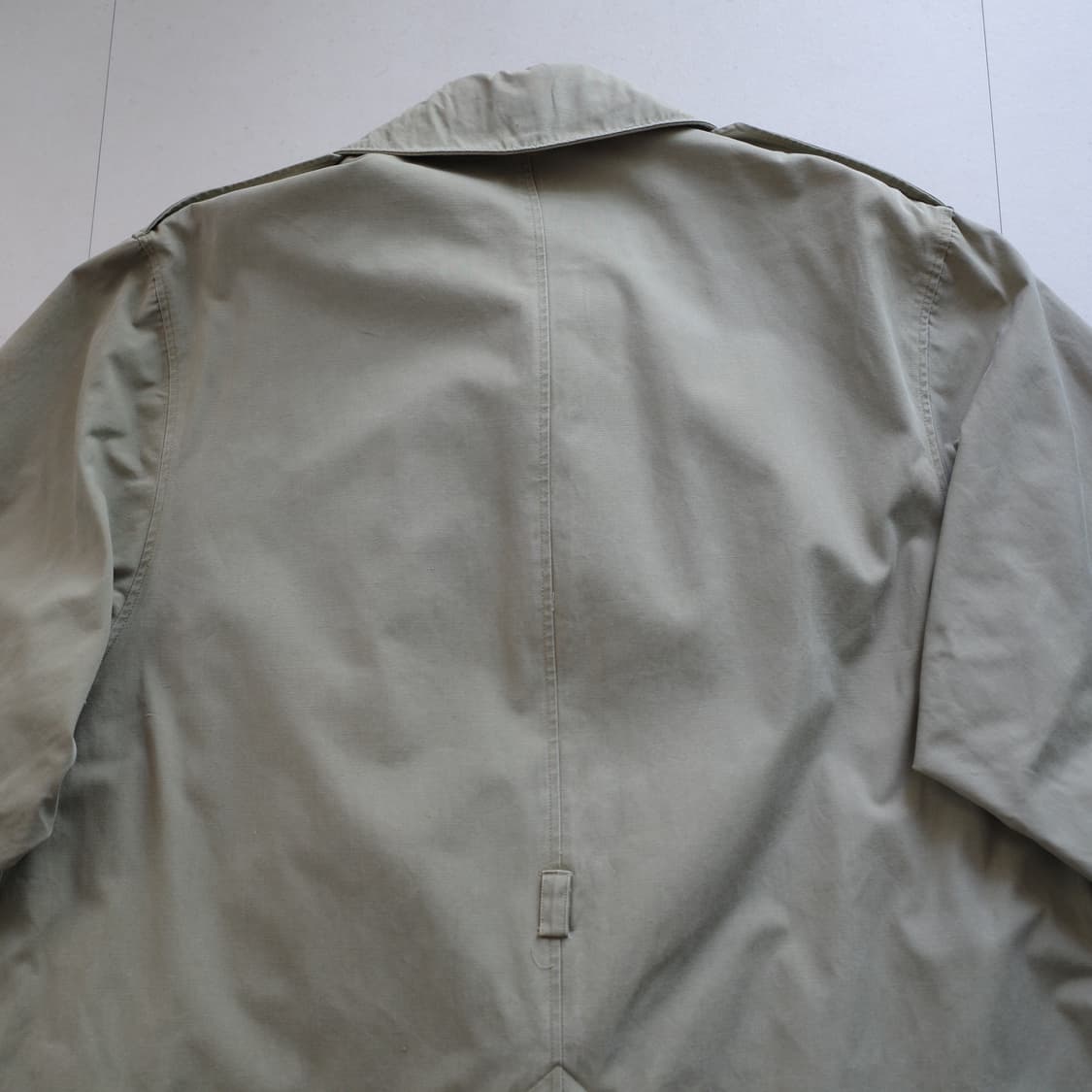 40~50s WWII 미육군 오피서 필드 트렌치 코트 44S 빈티지 상품이미지7