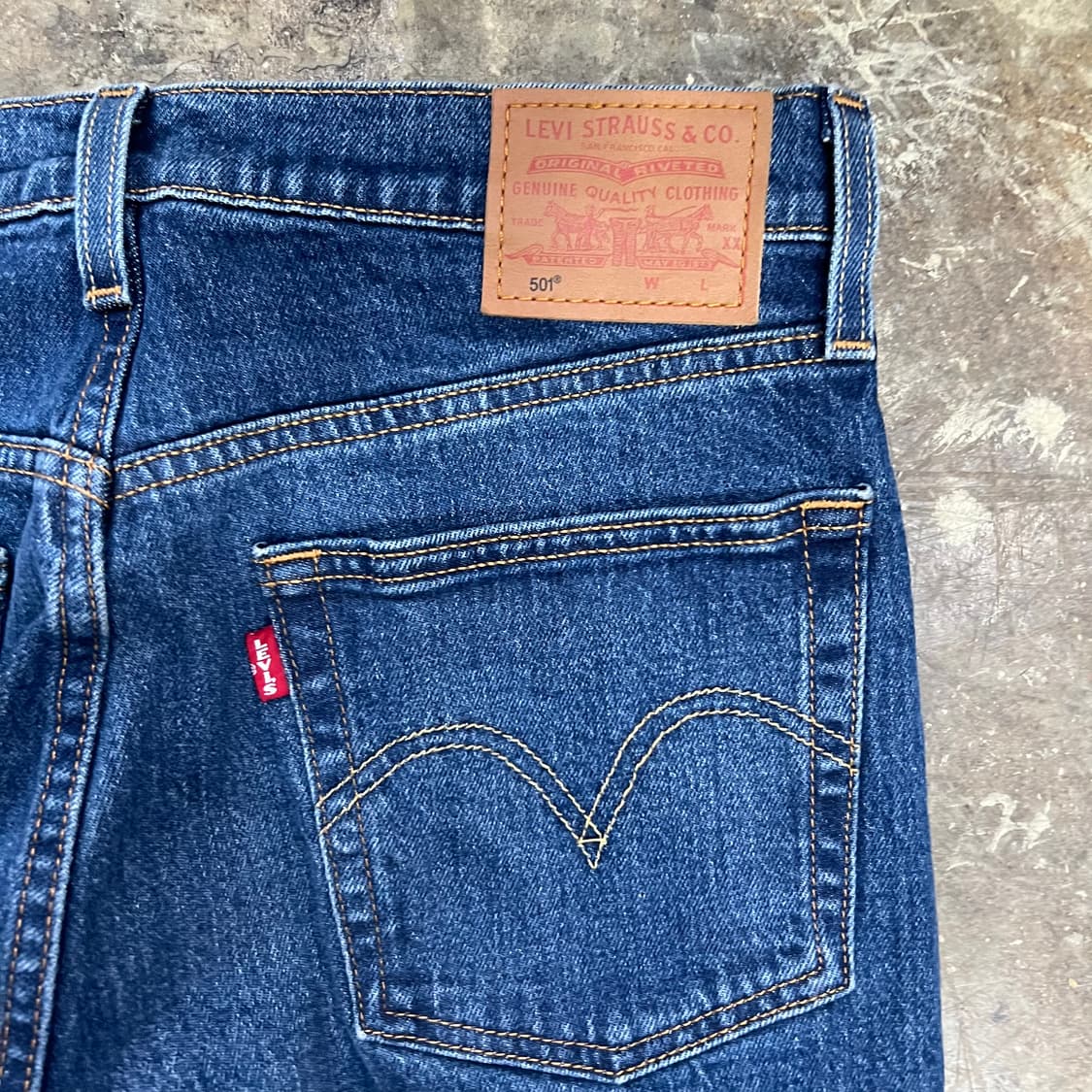 28) 리바이스 501 프리미엄 청바지 빅E 데님팬츠 상품이미지8