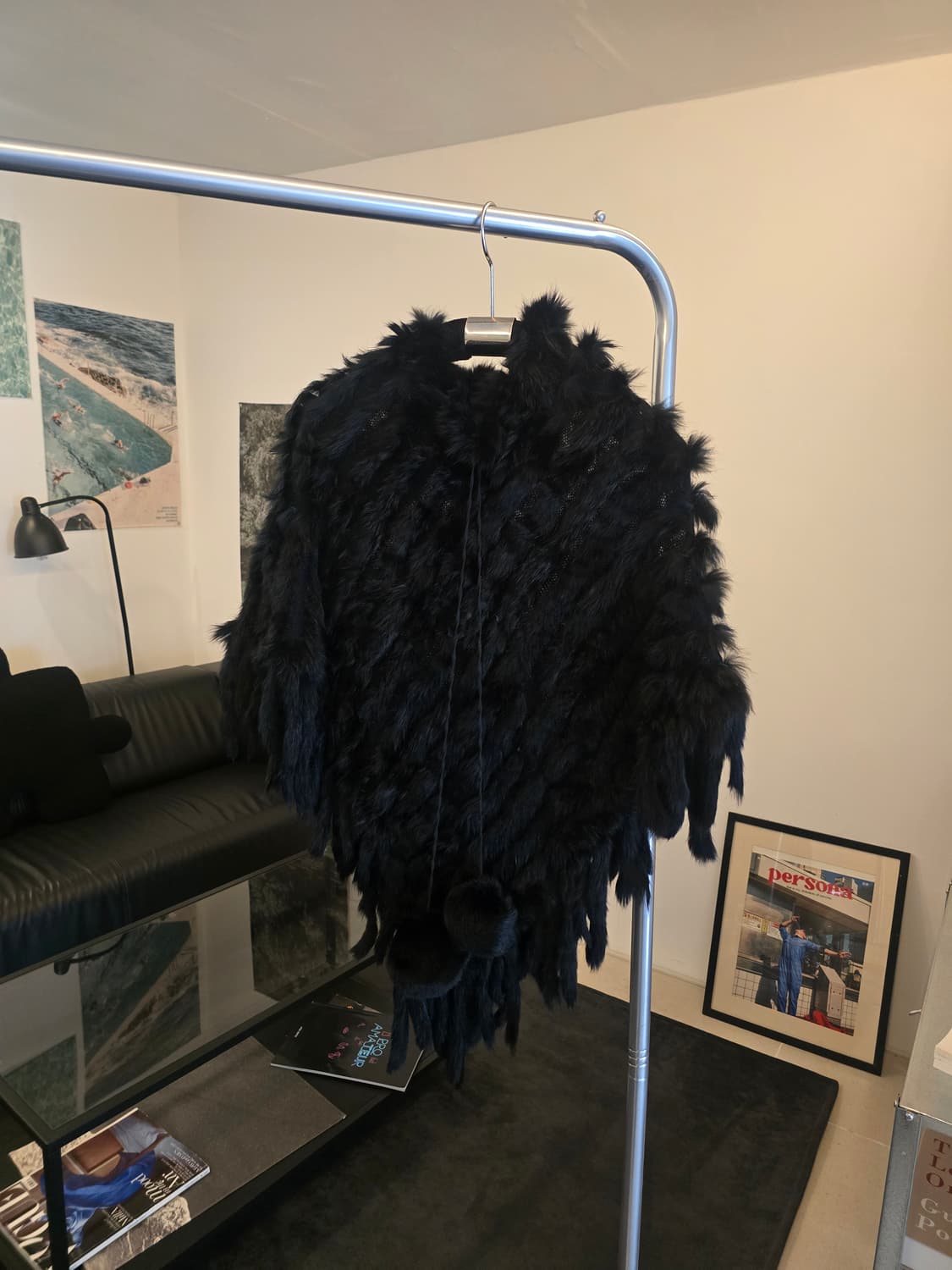 블랙레빗 방울숄 상품이미지2