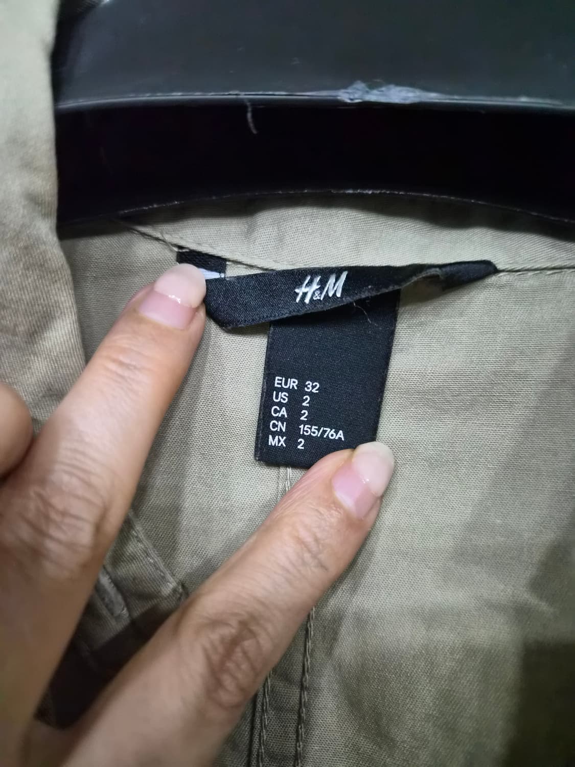 H&M 셔츠형 원피스 상품이미지5