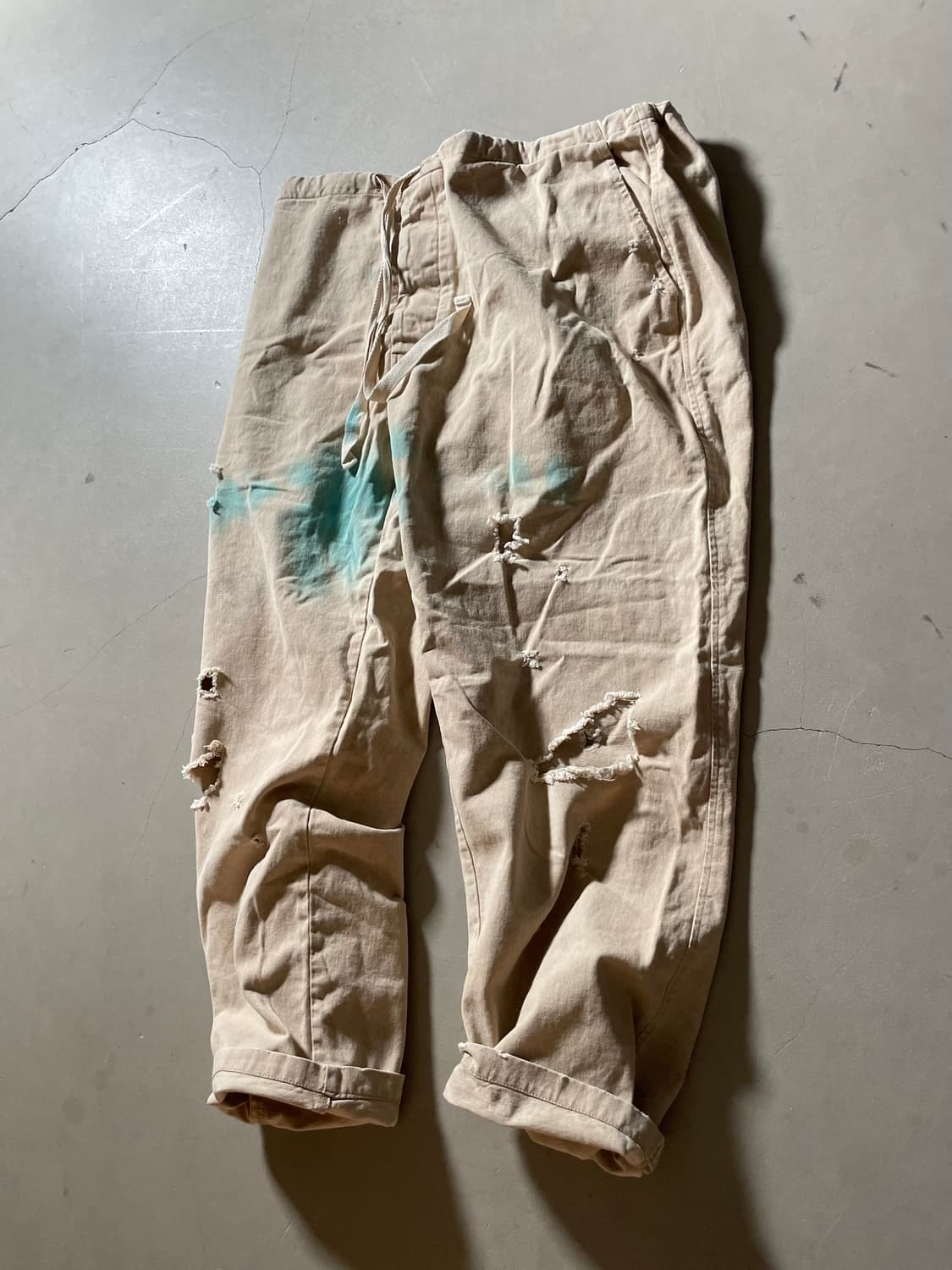 KZ Atelier  Distressed Pants 상품이미지2
