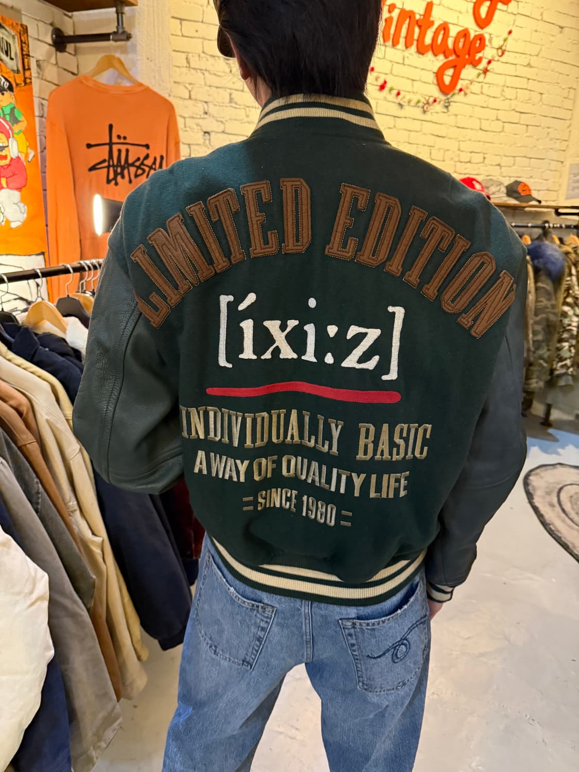 1990s ixiz 바시티 자켓  상품이미지4