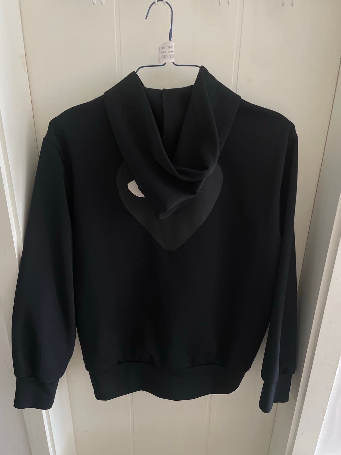 Comme des Garcons play 후드집업 블랙 m 상품이미지3