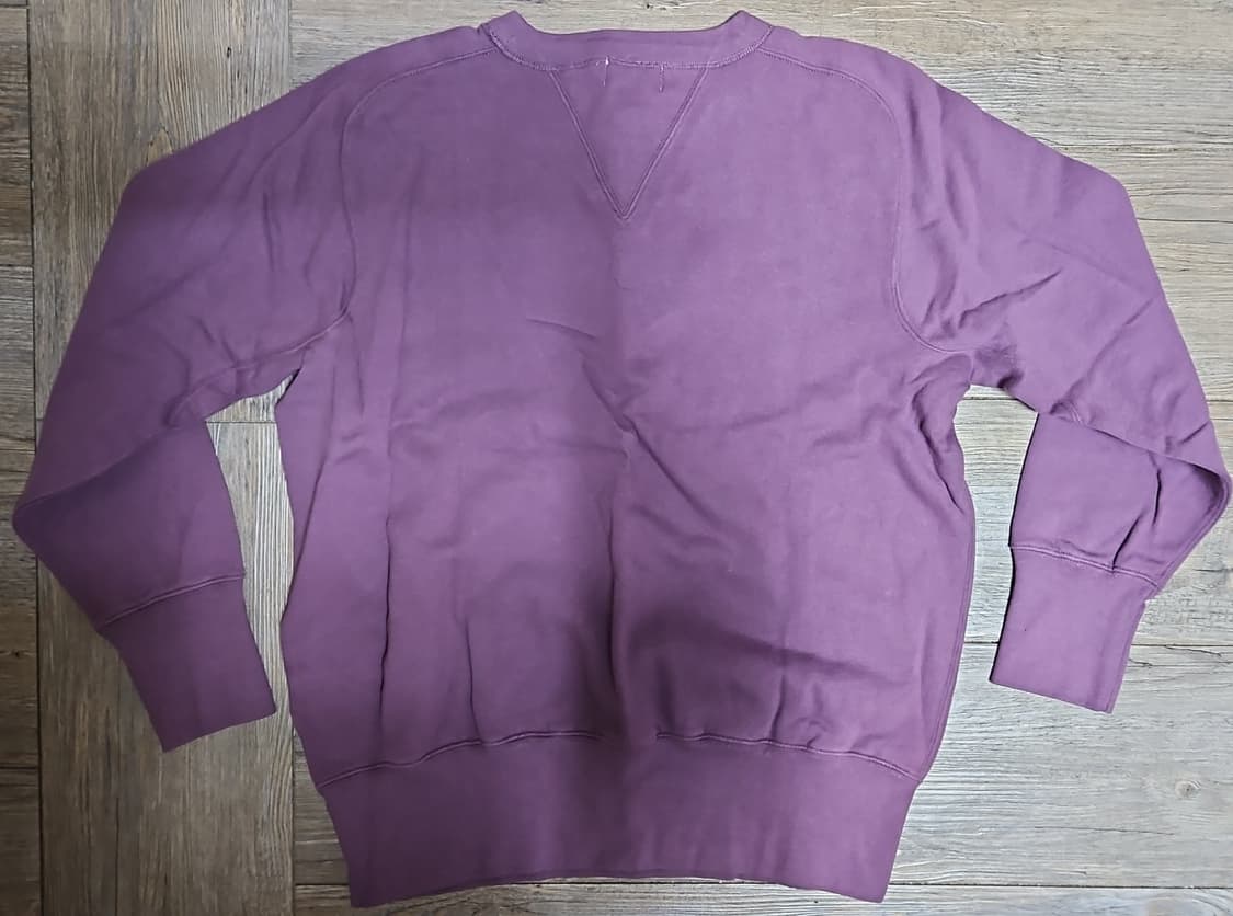 리바이스 LVC 1940's 베이 메도우 스웨트셔츠 다크퍼플 M 상품이미지2
