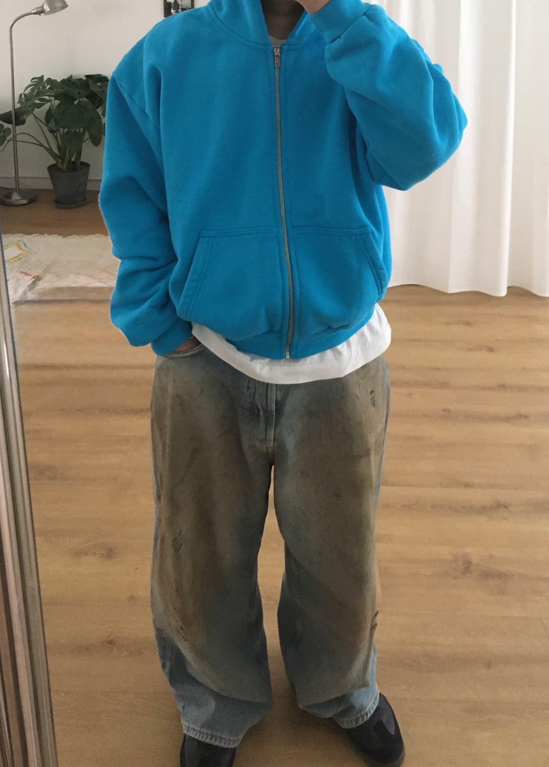 (M) Skylrk superblue 후디 상품이미지4