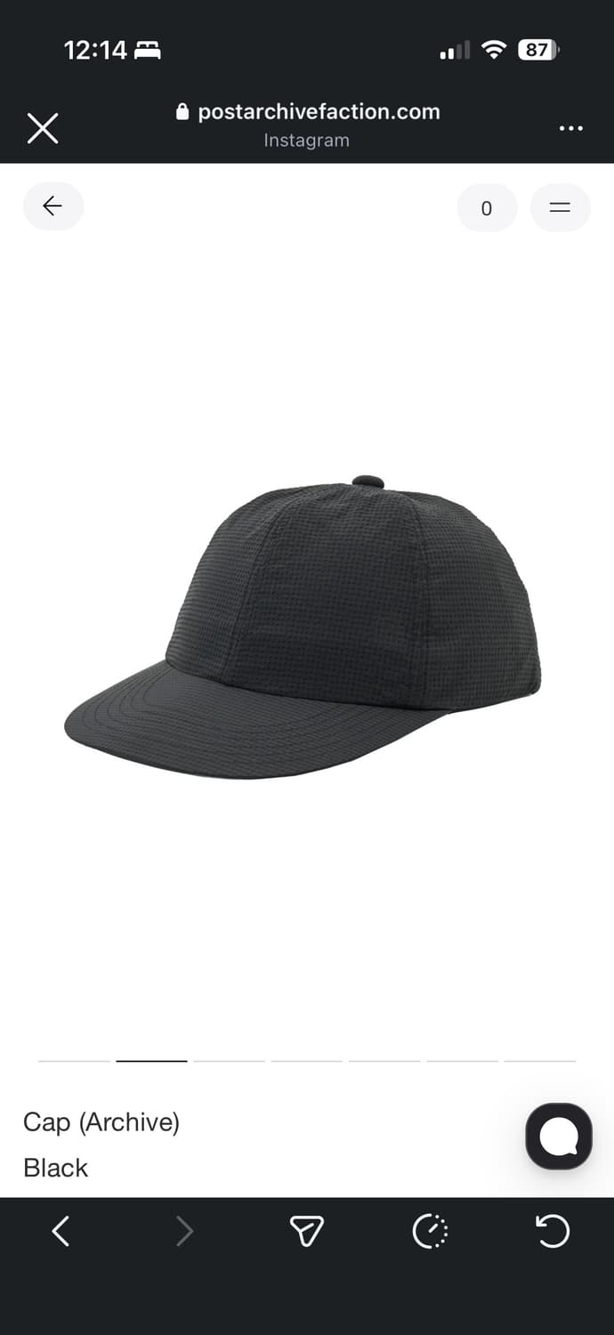 파프 post archive faction cap(Archive) 상품이미지3